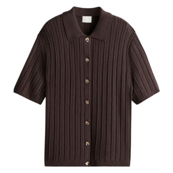 H&M Crochetted Cardigan & Pants Co Ord Set - Picture 4 of 6